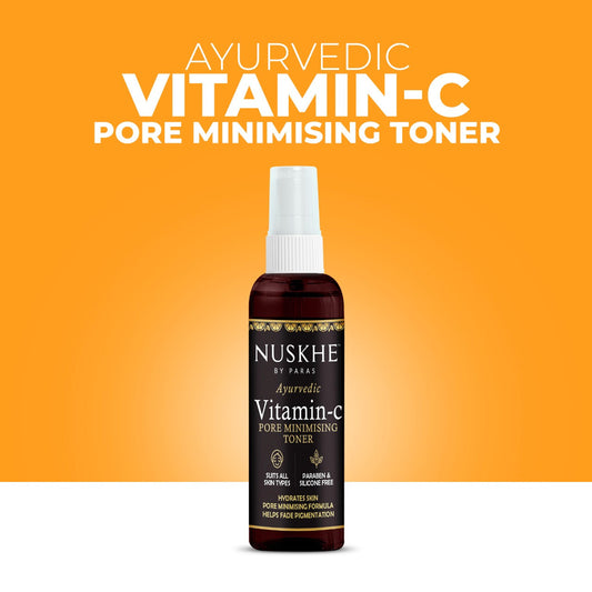 Nuskhe by Paras Ayurvedic pore minimising Vitamin C Toner- 100 ml