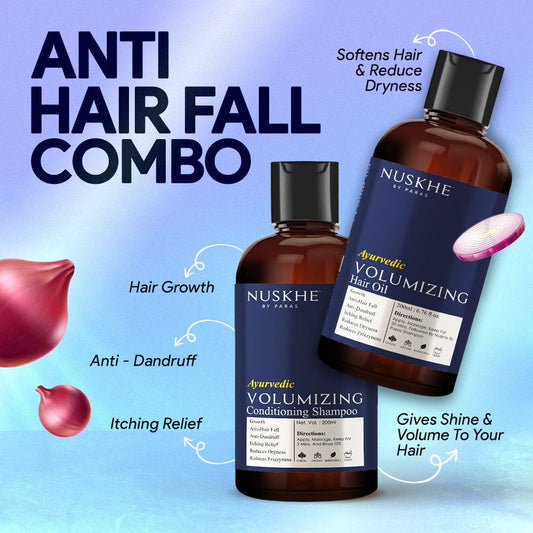 Nuskhe by Paras Anti-Hair Fall Combo