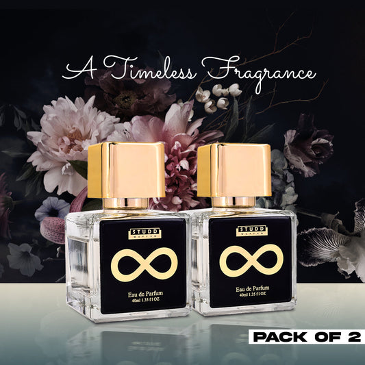 ( Pack of  2 ) Infinity ✽ Eau De Parfum ✽ 40ml