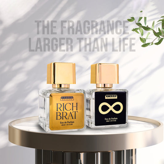 ( Pack of 2 ) Infinity & Rich Brat ✽ For Men & Women