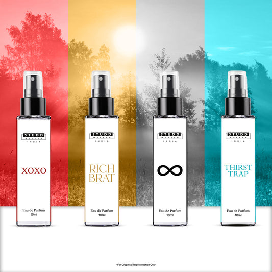Mini Pocket Perfumes (Pack Of 4)